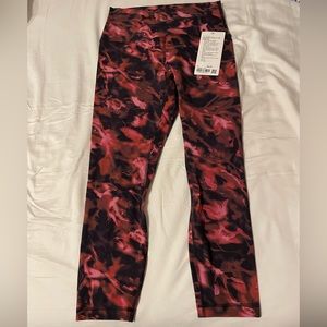NWT Lululemon Align High-Rise Intensity Pink Blossom Sz 8, 23” Inseam